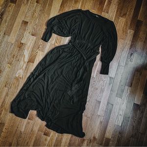 Foxblood Duchess maxi dress